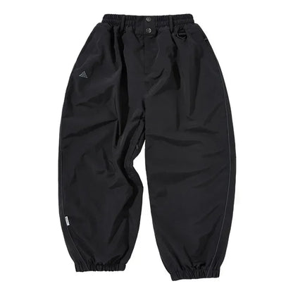 Fashion Single Board Ski Pants Casual Track High Waist Wide Pants Waterproof Wear Resistant Professional Double Board Ski Pants