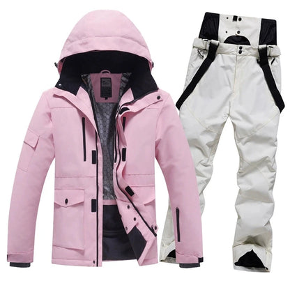 New, Men and Women, Winter Snow Wear, Ski Suit Sets, Snowboarding Suit, Ski Jackets and Pants, Ski Suit Jacket, Snow Clothes