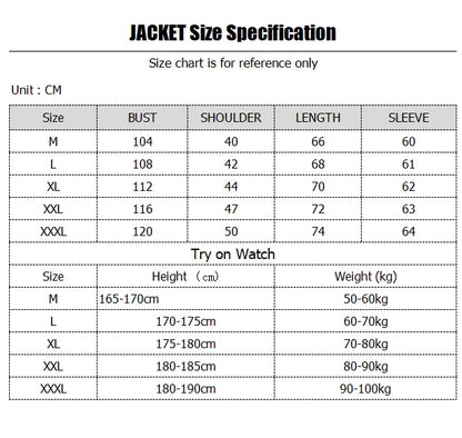 Cotton Man Sweater Shark Autumn Cardigan Overcoat Casual White Red Mens Winter Jacket 2022