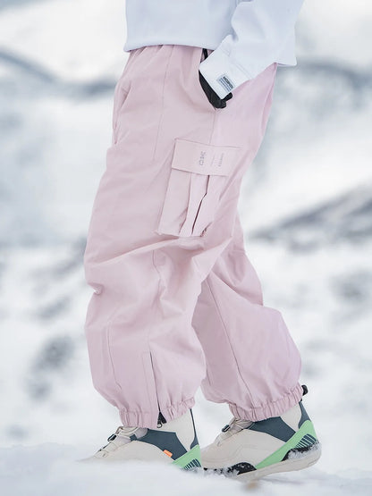 Oversize Winter 3L Ski Pants 20K Waterproof Snowboard Pants Breathable Thermal Outdoor Sports Keep Warm Ski Trousers Women Men