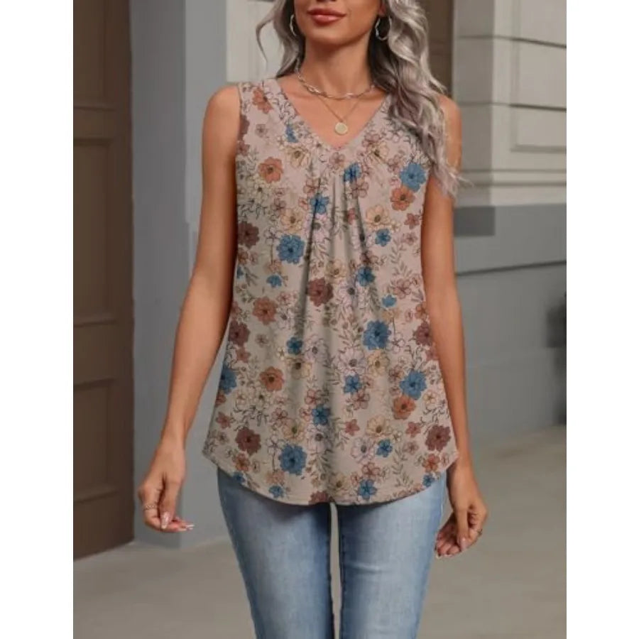 Zeagoo Women's Tank Tops Summer Sleeveless Loose Fit Tops
