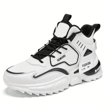 Men's Trendy Breathable Wear-resistant Chunky Sneakers Elevator Shoes Men's Footwear