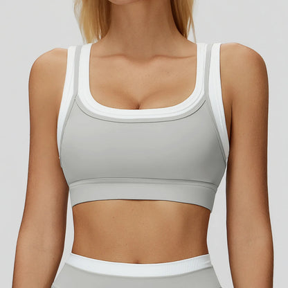 Woman Sport Bra Top Breathable Brassieres Removable Pad Sports Bras Running Gym Clothing Sports Underwear For Women Yoga Bra