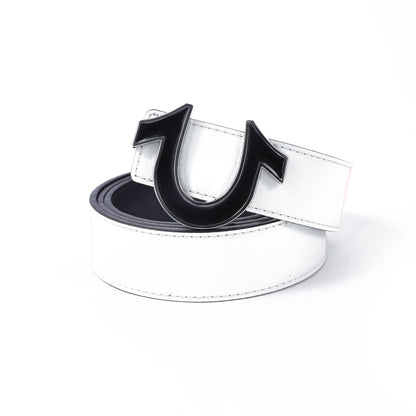 3.8cm new style men's light luxury belt, trendy jeans, trousers, casual pants, versatile pants belt 7 colors