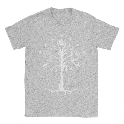 Best Selling L-Lords of The R-Rings Tree of Gondor T-Shirt for Men Tees Crewneck Short Sleeve T Shirt Birthday Present Clothes