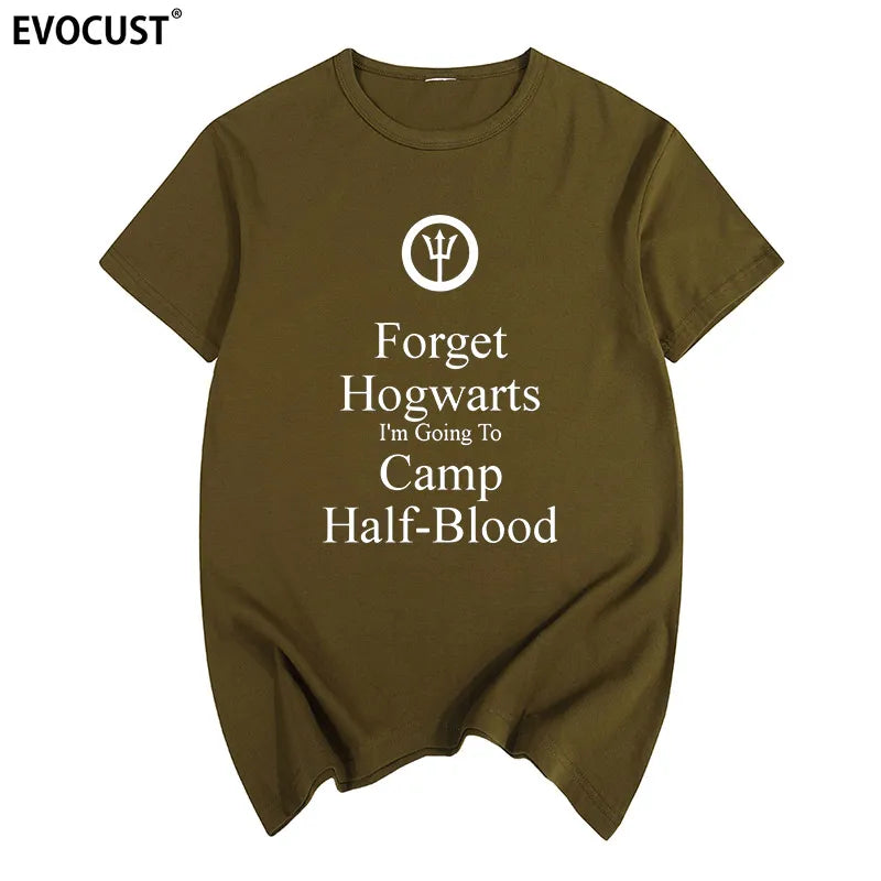 camp half blood Long Island Sound Percy Jackson Summer T-shirt Cotton Men T shirt New women TEE fashion Casual