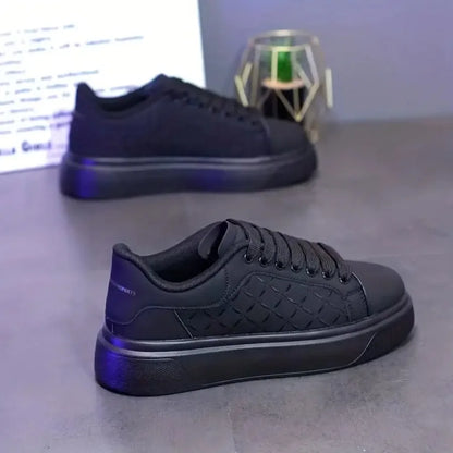 [Men's White Sneakers] Sneakers Men's Shoes White Shoes 2025 Spring and Autumn New White Shoes Fashionable Casual Shoes Versati