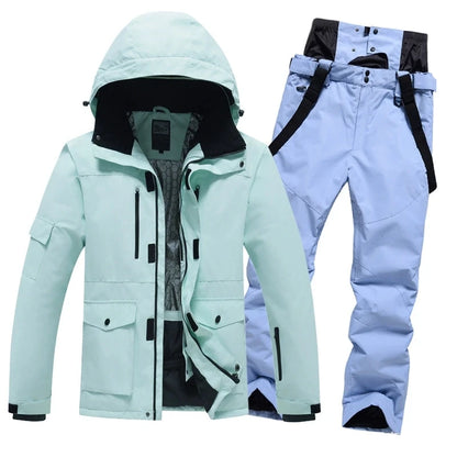 New, Men and Women, Winter Snow Wear, Ski Suit Sets, Snowboarding Suit, Ski Jackets and Pants, Ski Suit Jacket, Snow Clothes