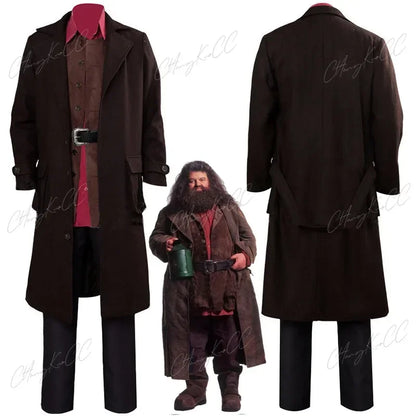 New Film and Television Hagrid Cosplay Costume Holiday Party Professor