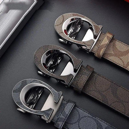 High Quality 34mm Designers Business Mens belt Luxury Brand Famous Male brand Belt Buckle Canvas Leather Belt for Women ieans