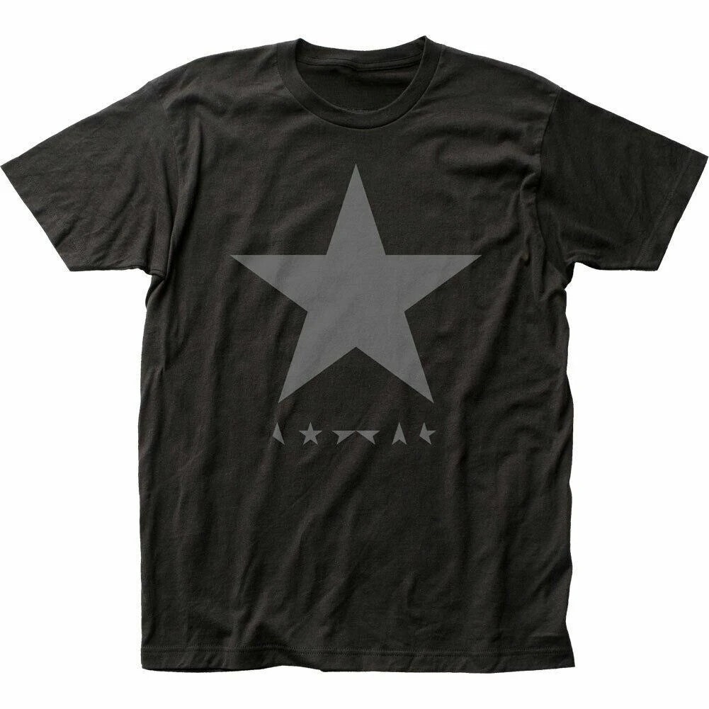 David Bowie Blackstar T Shirt Mens Licensed Rock N Roll Band Music Tee New Black Fashion Casual