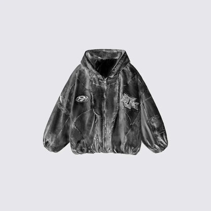 Autumn Winter New Men's Tide Original Design Techwear High Street Fashion Trend Vintage Jacket Chic Casual Coats Ins