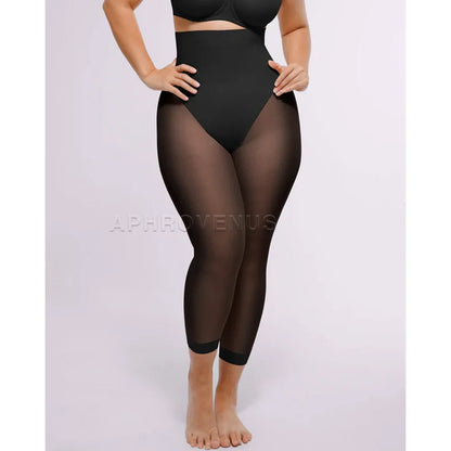 Women Seamless Shaping Shorts Tummy Control High Waist Body Shaper Anti‑Slip Slimming Butt Lifter Peach Hip Invisible Shapewear