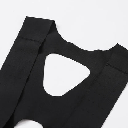 YKYWBIKE Men Cycling Bib Shorts Italy Padding 7Hour Riding 3D Bicycle Bibs Pants Breathable Hollow Back Seamless Road Bike Pants