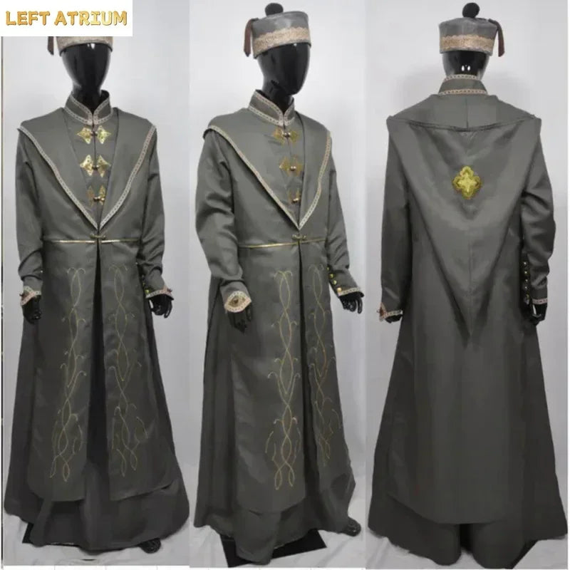 New 2025 A High quality Halloween Costume Potter Costume Dumbledore Cos Albus Anime Principal Wizardry Costume i1k5u