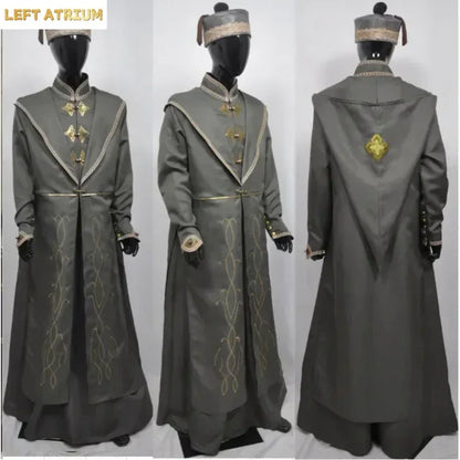 New 2025 A High quality Halloween Costume Potter Costume Dumbledore Cos Albus Anime Principal Wizardry Costume i1k5u