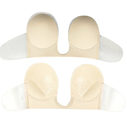 Invisible Push Up Bra Strapless Bras Dress Wedding Party Sticky Self-adhesive Silicone Brassiere Breathable