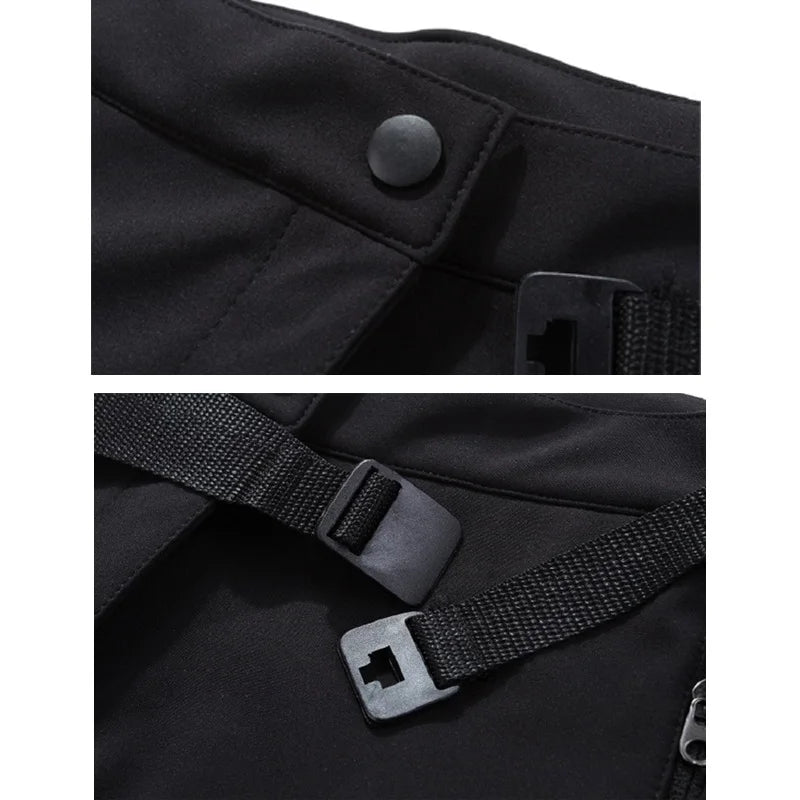 Young Girl  Autumn Winter Pants Camping Skiing Hiking Waterproof Windproof Soft Shell Fleece Warm Outdoor Sports Trekking