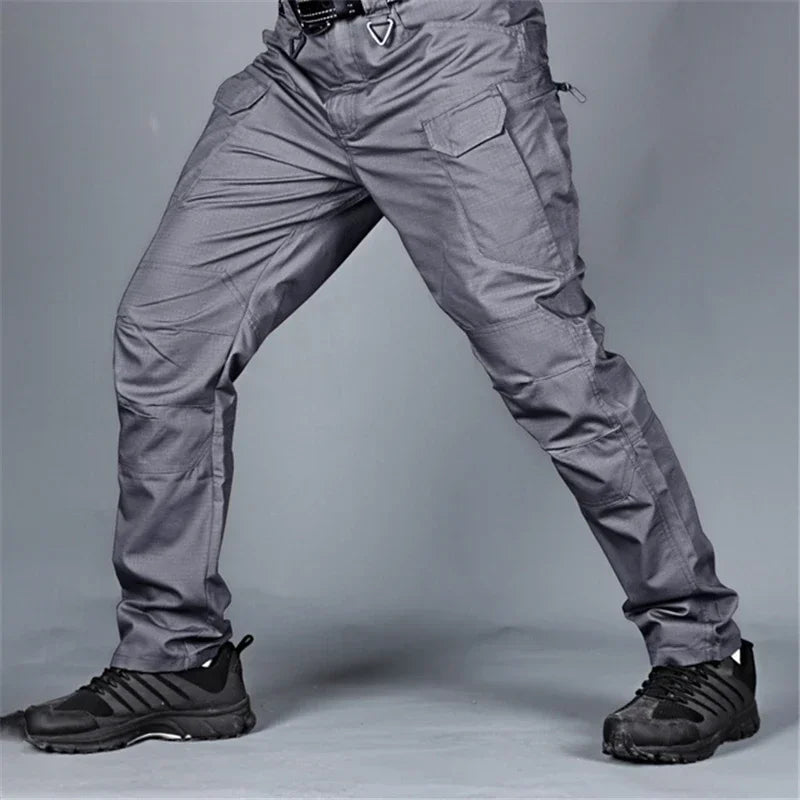 Outdoor Waterproof Tactical Cargo Pants Men Waterproof SWAT Breathable Casual Army Military Trousers Male Quick Dry Cargo Pants