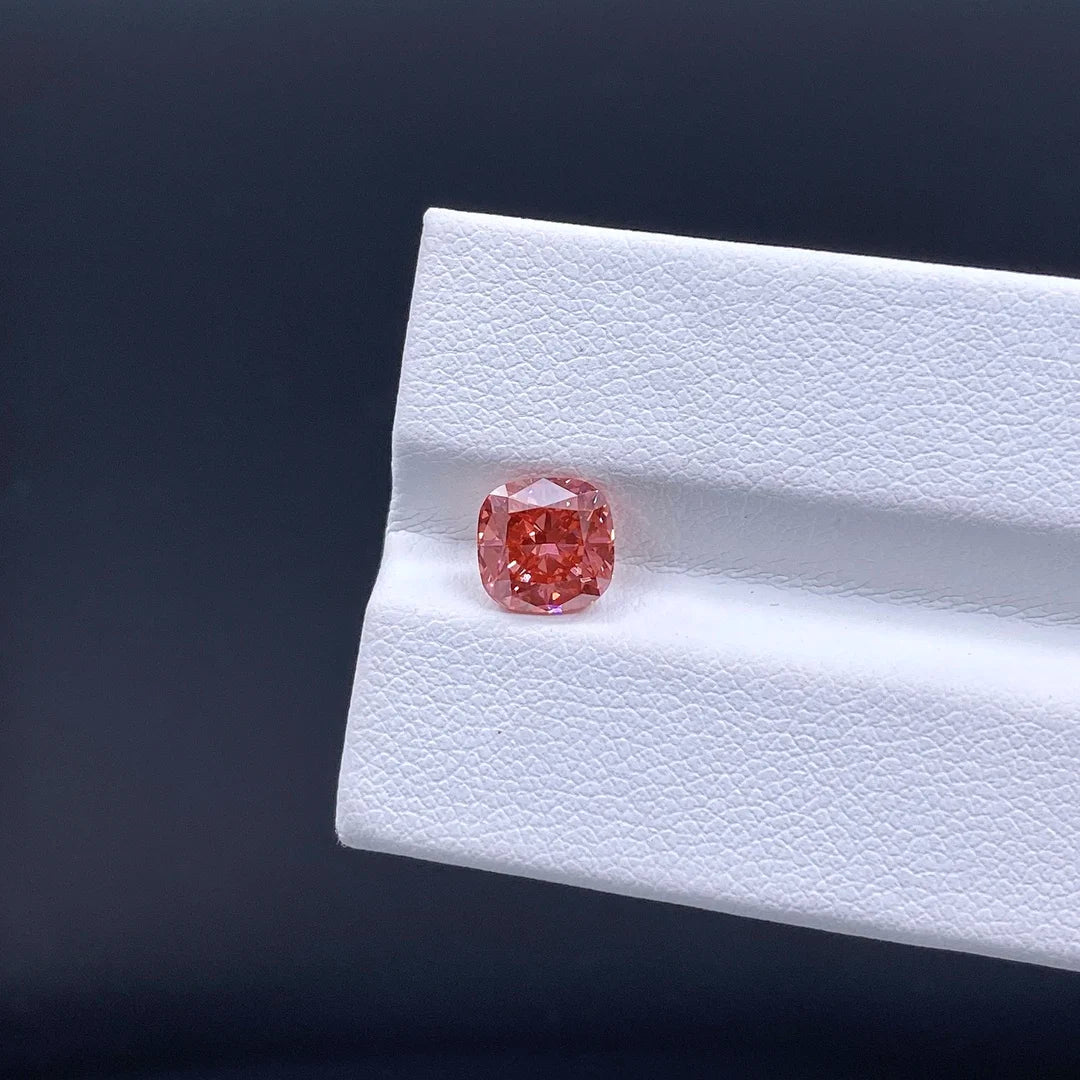 With IGI certificates Pink lab grown diamonds CVD HPHT Fancy Color Lab Created Diamond Wholesale