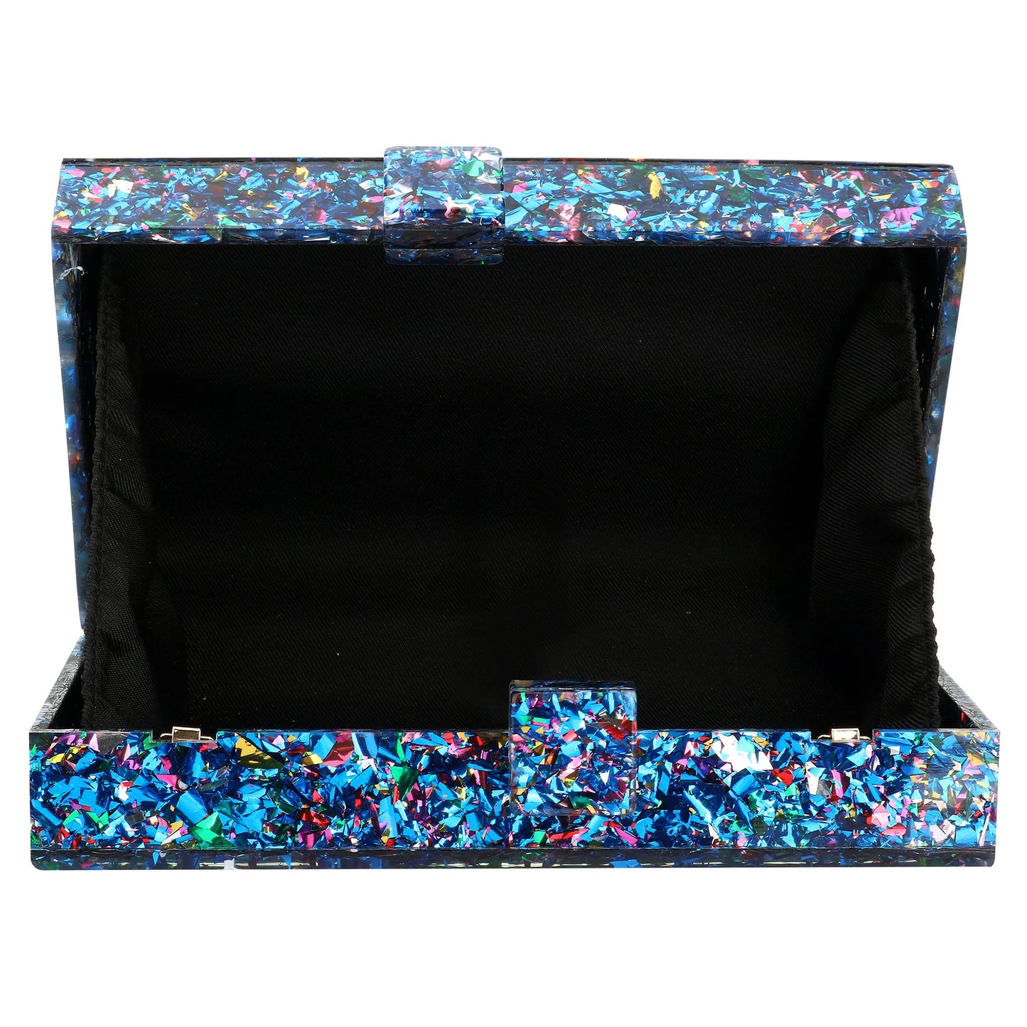 Acrylic Luxury Wedding Chain Handbag Women Box Clutch Evening Bags Chic Party Shoulder Crossbody Bags Ladies Dinner Dress Purses