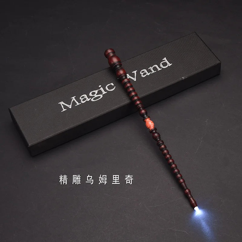 Hot Anime Cosplay Show Glow Harry Wand With Box Children Decoration Toy Accessories For Kids Bacchetta Di Plastic Magic Stick