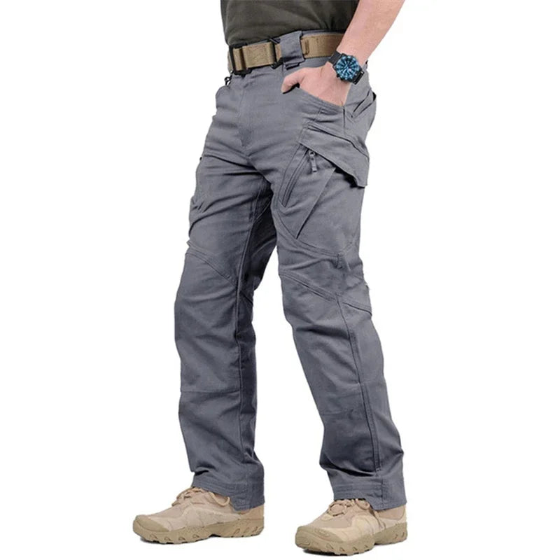 Outdoor Waterproof Tactical Cargo Pants Men Waterproof SWAT Breathable Casual Army Military Trousers Male Quick Dry Cargo Pants