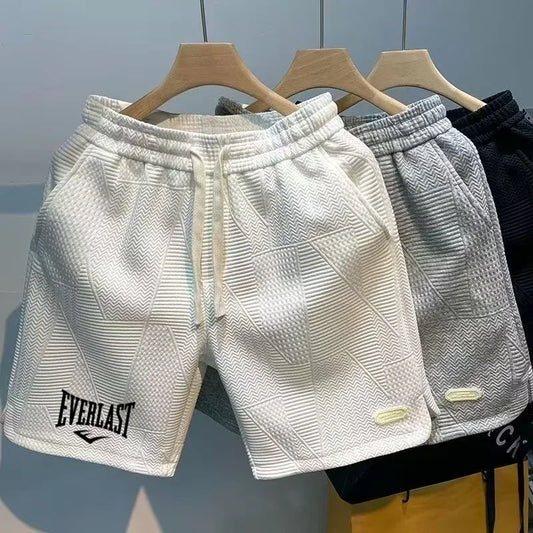 2025 New casual printed shorts fashionable and popular men's shorts