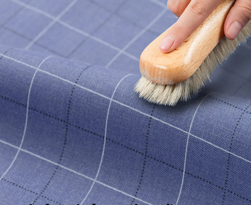 Bamboo Fiber Mens Business Shirt Long Sleeve Casual Plaid Print Stripe Fashion Anti-Wrinkle Button Up Social Oversized S-7XL 5XL
