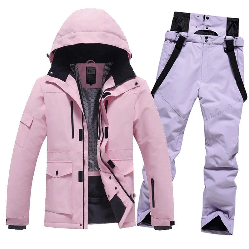 New, Men and Women, Winter Snow Wear, Ski Suit Sets, Snowboarding Suit, Ski Jackets and Pants, Ski Suit Jacket, Snow Clothes