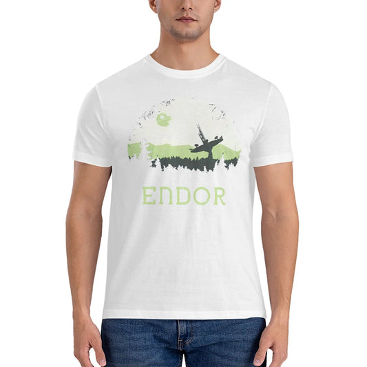 In Stock Welcome to Endor Stars War Unisex Comfortable T-shirt