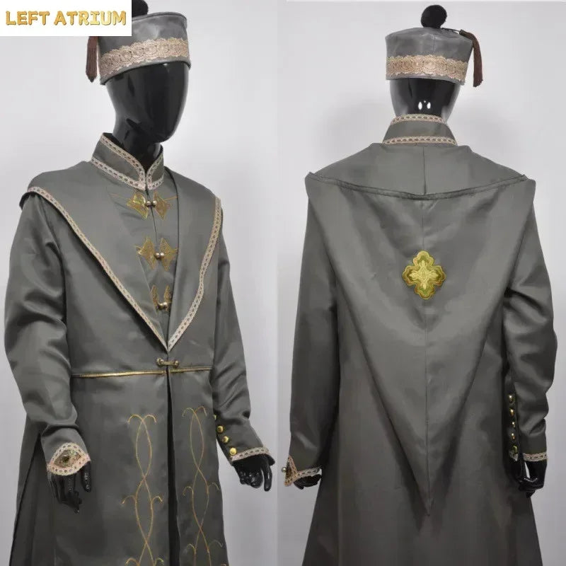 New 2025 A High quality Halloween Costume Potter Costume Dumbledore Cos Albus Anime Principal Wizardry Costume i1k5u