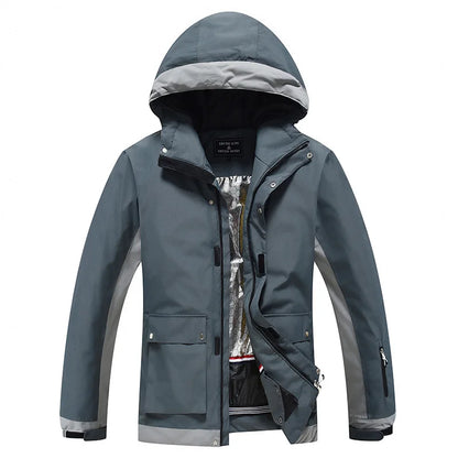New Men's Women's Ski Suit Winter Outdoor Snow Wear Waterproof Windproof Thickened Warm Ski Clothing Jacket Pants Set Couple