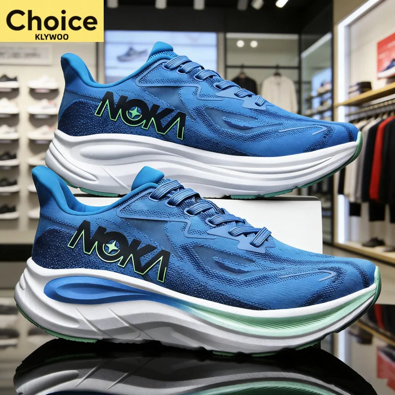 Running Shoes Carbon Board Speciality Marathon Men Sports Breathable Lightweight Women's Comfortable Athletic Nonskid Sneakers