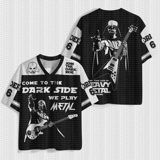 New Star Wars American Mesh Sports Jersey for Adults, Breathable and Casual Street Science Fiction Fan T-shirt