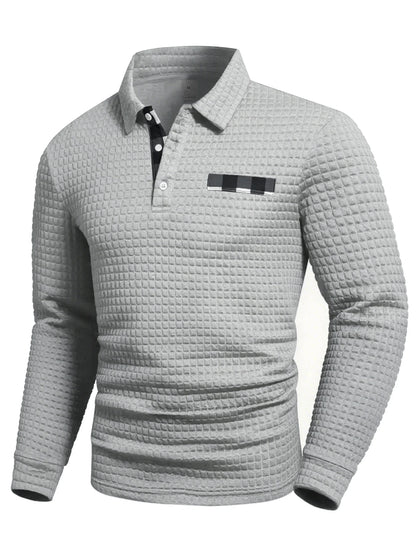 2025 New Spring and Autumn Europe Men Knitted Grid Texture Casual Large hoodie Jumper Small Plaid Jacquard Men clothing