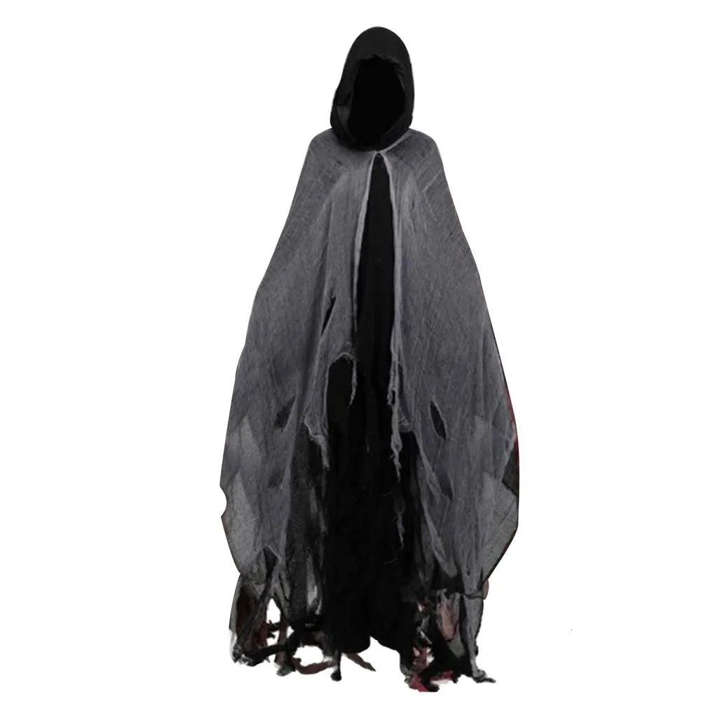 Polyester Halloween Ghost Cloaks Wizard Clothing Props Dementors Cosplay Costume Costumes Outfit Photo Pros