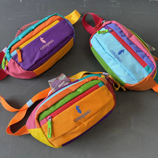 Color Block Spliced Nylon Fanny Pack Adjustable Strap Lightweight Crossbody Waist Bag Outdoor Hiking Travel Portable Chest Bag Multi Color Sling Belt Bag