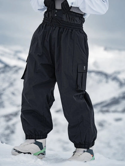 Oversize Winter 3L Ski Pants 20K Waterproof Snowboard Pants Breathable Thermal Outdoor Sports Keep Warm Ski Trousers Women Men