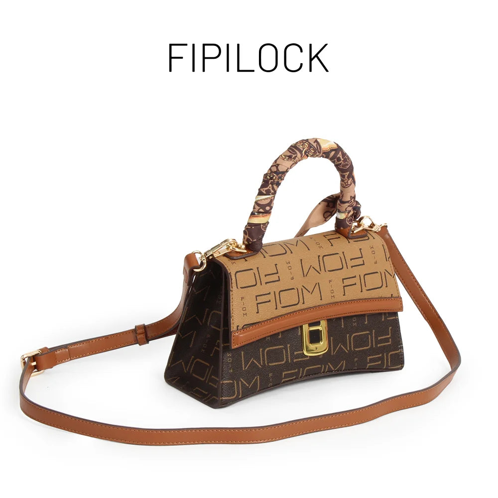 FIPILOCK Shoulder Bags Handbag Crossbody Bag for Woman with Smart Fingerprint Unlock High-Quality Luxury Anti-theft Anti-theft