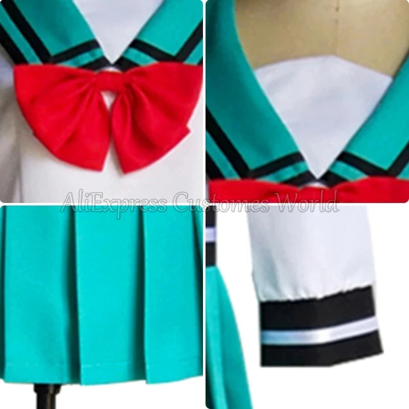 Anime Women Teruhashi Kokomi Cosplay Costumes Dress Saiki Kusuo No Sai-nan Yumehara Chiyo Uniforms Halloween Costumes for Women