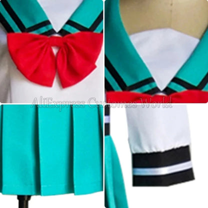 Anime Women Teruhashi Kokomi Cosplay Costumes Dress Saiki Kusuo No Sai-nan Yumehara Chiyo Uniforms Halloween Costumes for Women