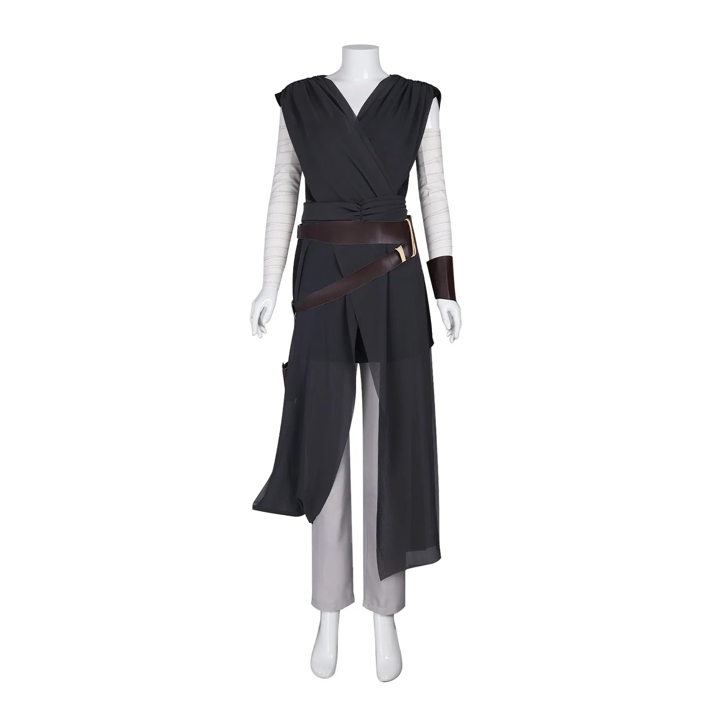 Rey Cosplay Costume Halloween Party Outfit Science Fiction Role Play Dress Up Suit
