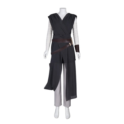 Rey Cosplay Costume Halloween Party Outfit Science Fiction Role Play Dress Up Suit