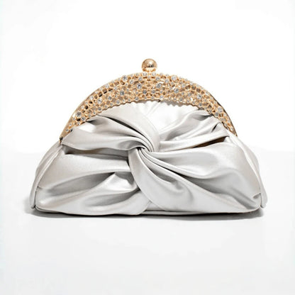 New Clutch Rhinestone Evening Women Bags Chain Slanting Bag