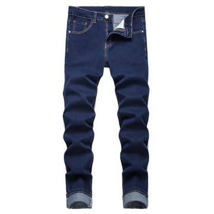 Men's Slim Fit Stretch Jeans Ripped Skinny Jeans for Men, Fashion Distressed Straight Comfort Flex Waist Pants