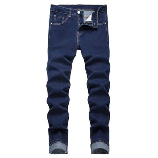 Men's Slim Fit Stretch Jeans Ripped Skinny Jeans for Men, Fashion Distressed Straight Comfort Flex Waist Pants
