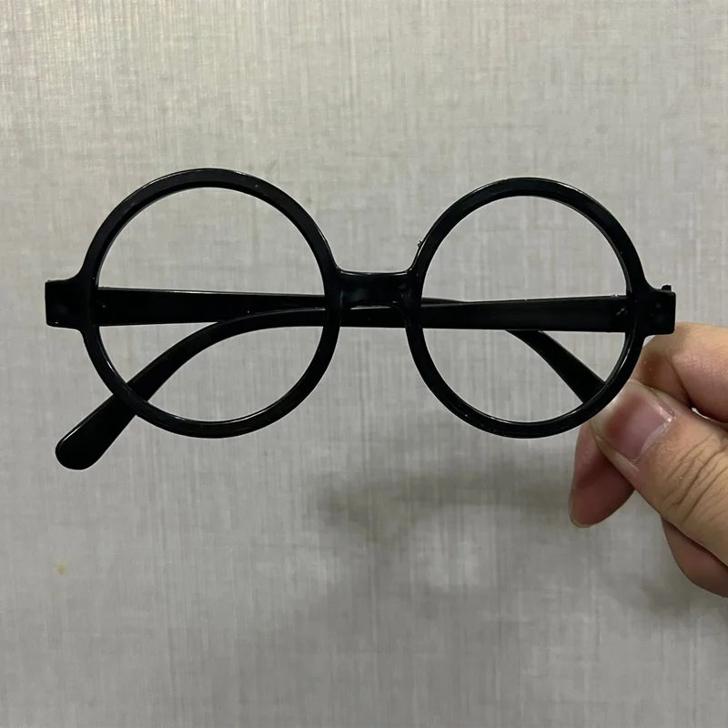 Movie School of Witchcraft Harris Glass Cosplay Clothing Adult Children's Wizardry Props Circular Glasses Halloween