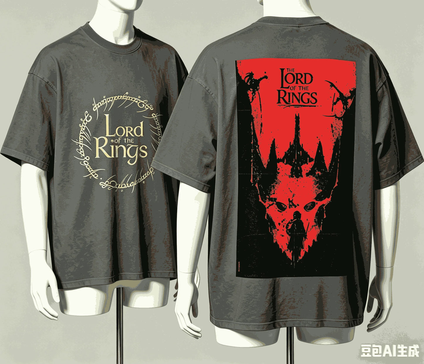 The Lord of the Rings for Fan Gift T-shirt Men Women Harajuku Oversized Unisex Short Sleeve Streetwear high quality Couples soft