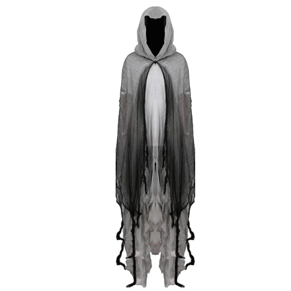 Polyester Halloween Ghost Cloaks Wizard Clothing Props Dementors Cosplay Costume Costumes Outfit Photo Pros
